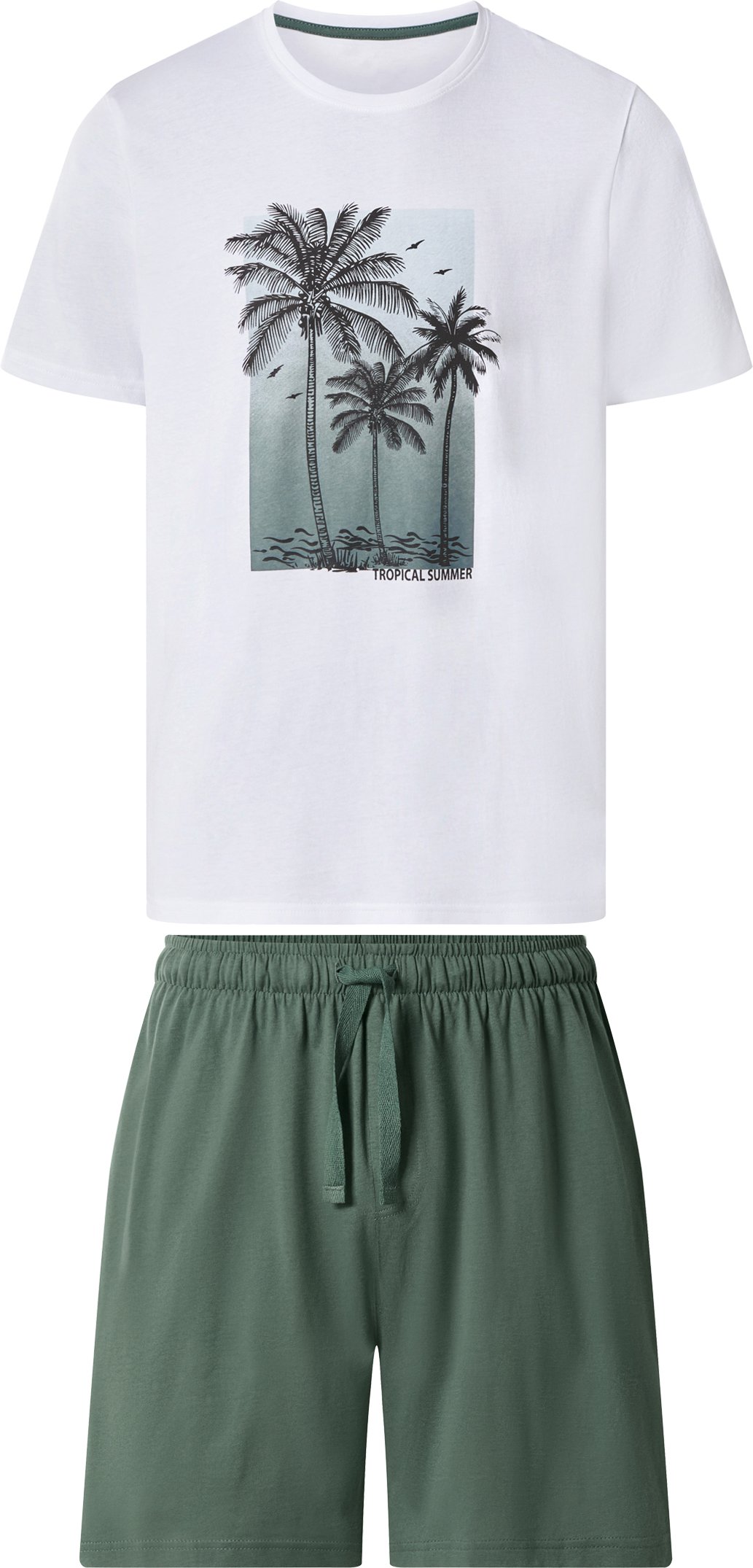 esmara Men Pyjama (Weiß, L (52/54))