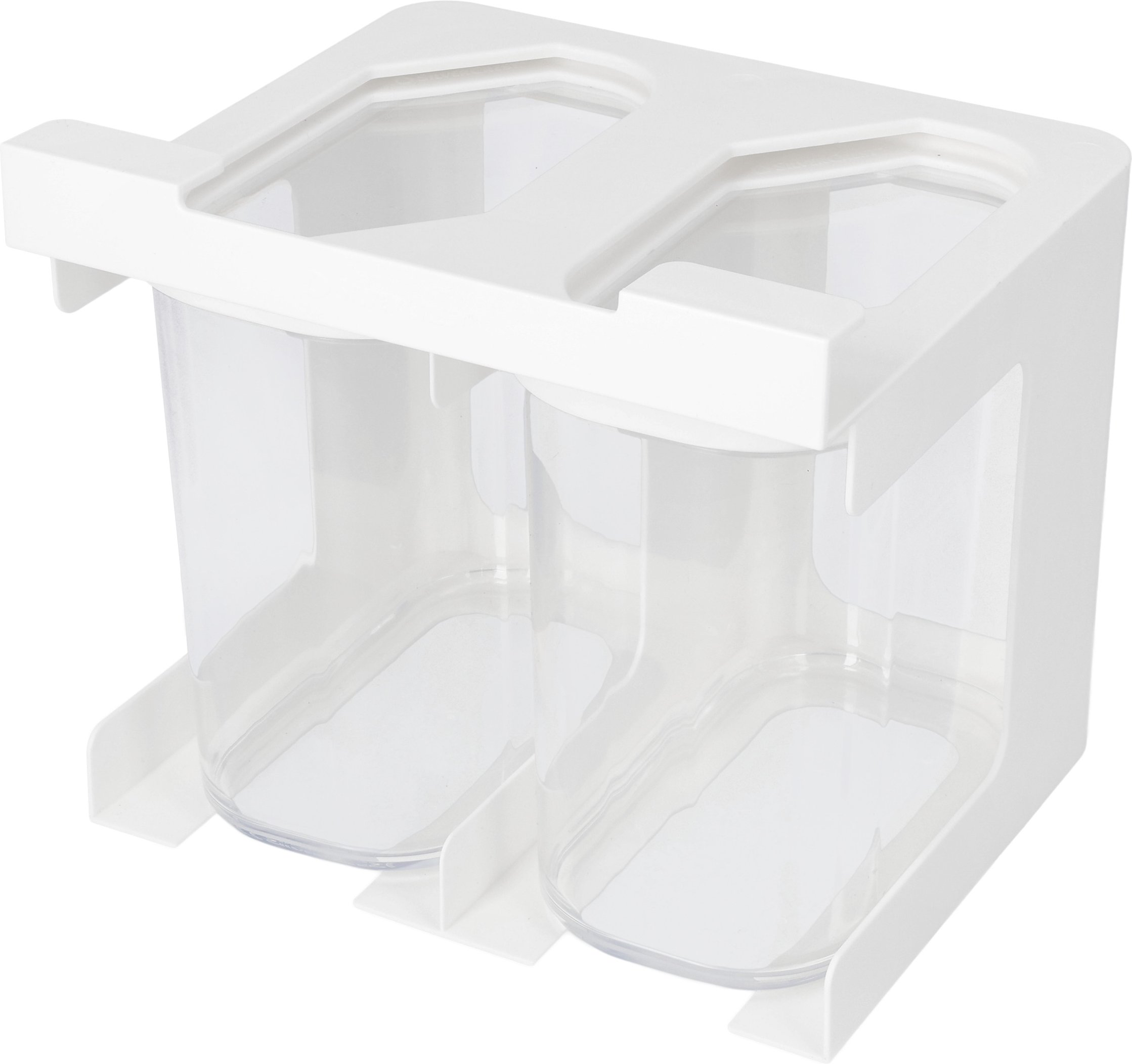 SILVERCREST® Vorratsdosen-Sets mit Ansteckregal (Unterregal Aufbewahrungs hoch)