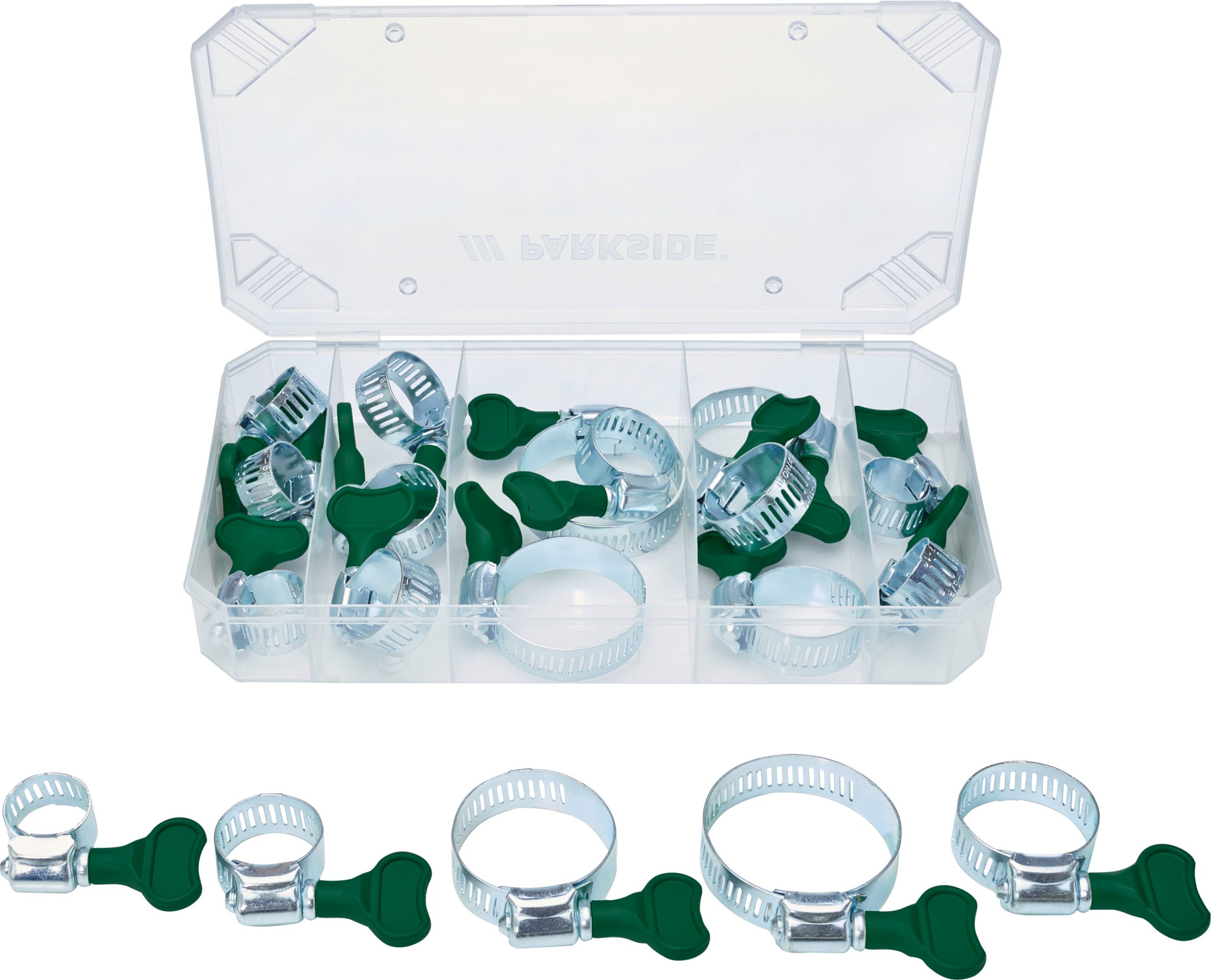 PARKSIDE® Haken-und-Ösen- / Schrumpfschlauch- / Blindnieten- / Dichtungsring- / Schlauchklemmen- / Flügelkopf-Schlauchkl...