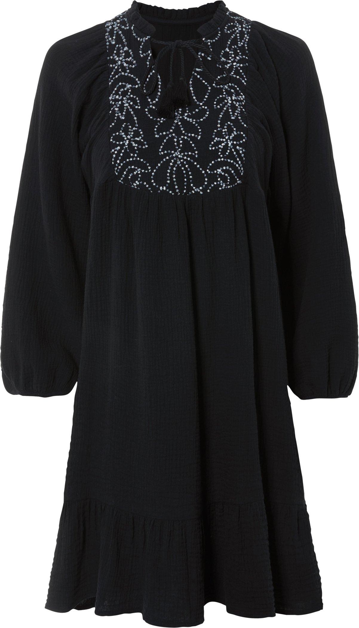 Thumbnail - esmara® Damen Kleid Musselin (Schwarz, 40)