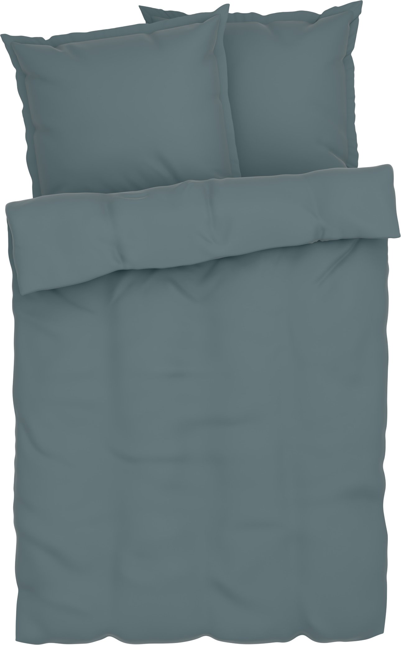 LIVARNO home Lyocell-Satin-Bettwäsche, 200 x 220 cm (Grau)