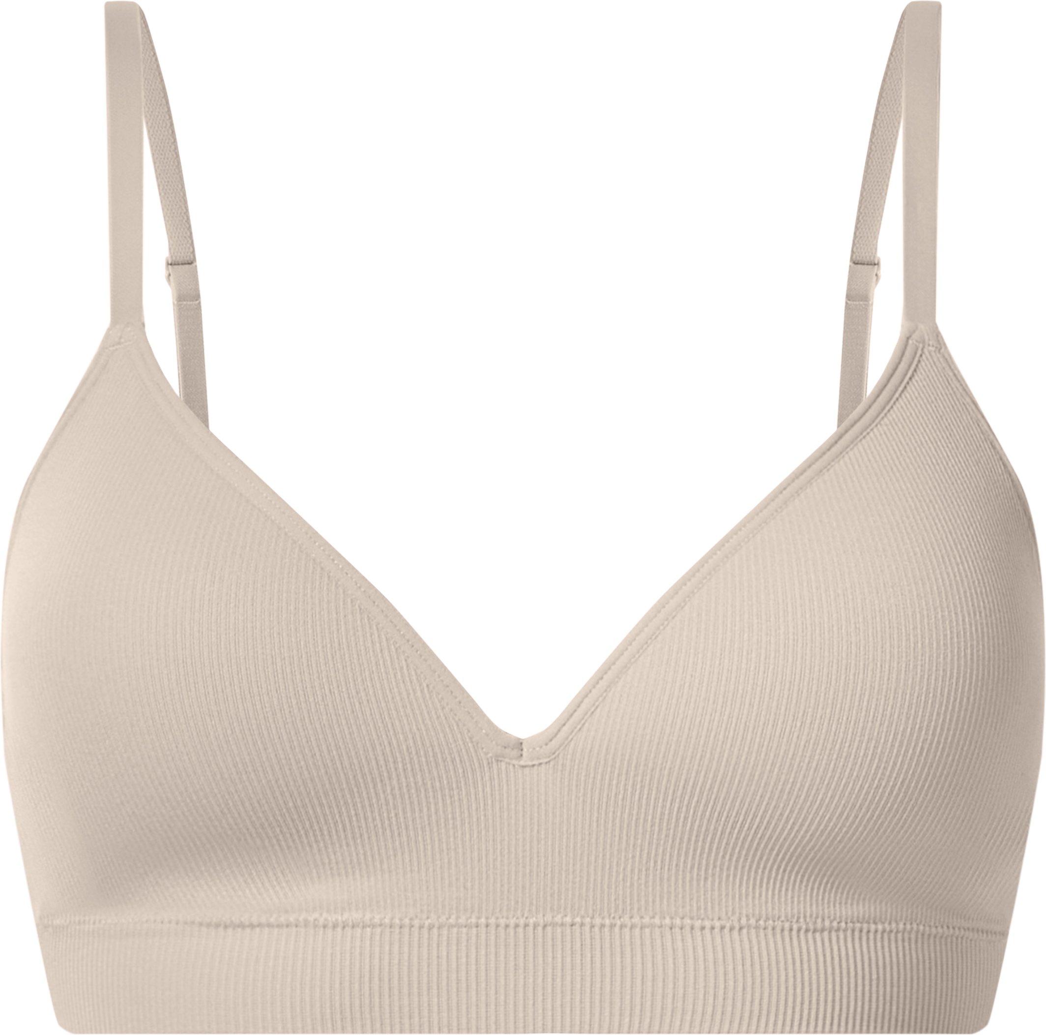 esmara® Damen Soft BH Seamless (Grau, 85B)