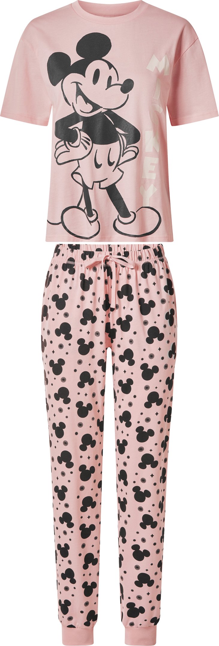 Damen Pyjama (Mickey, XS(32/34))