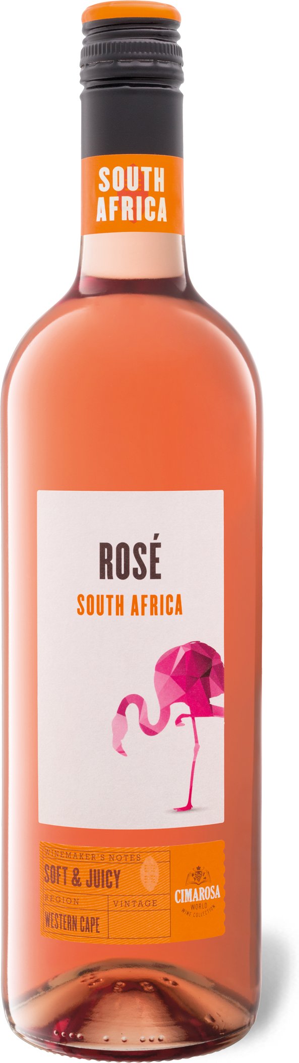 CIMAROSA Südafrika Rosé halbtrocken, Roséwein 2024