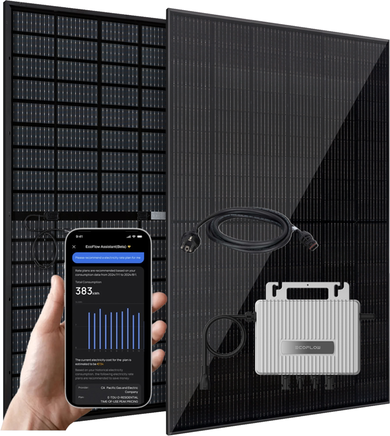 Vale GmbH Balkonkraftwerk »ECOFLOW 860 W«