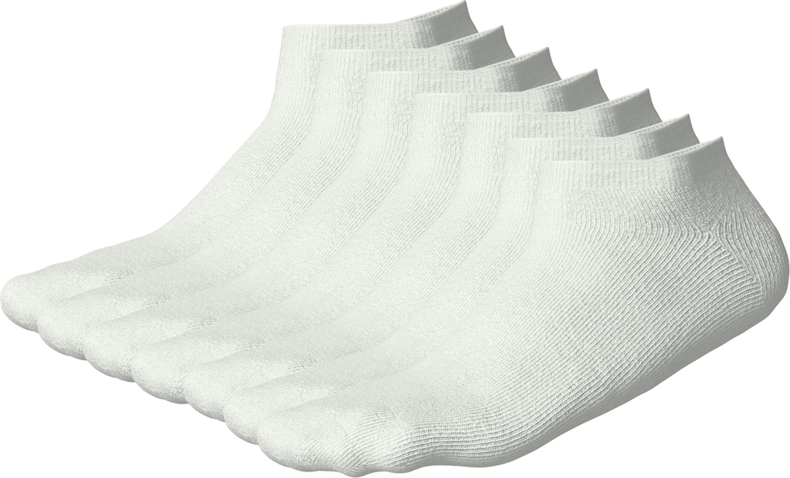 esmara Men Herren Sneakersocken, 7 Paar (Weiß, 43-46)