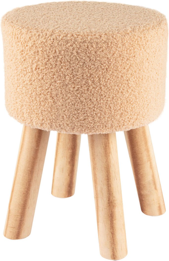 LIVARNO home Fellhocker (Fellhocker Teddy-Optik)