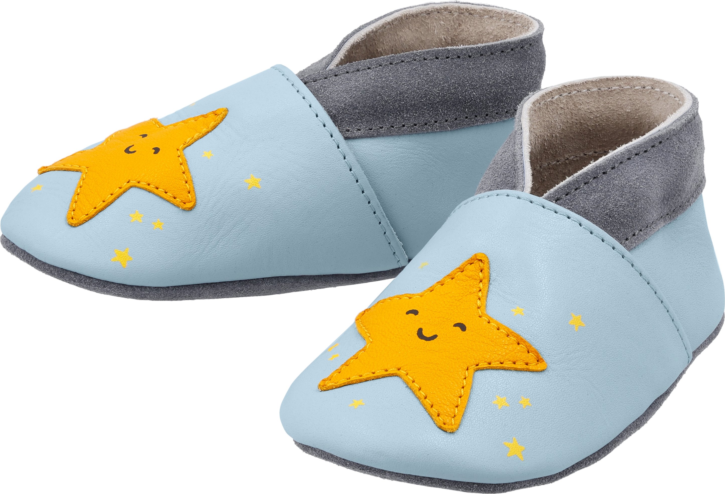 lupilu® Baby Krabbelschuh (Blau, 22/23)