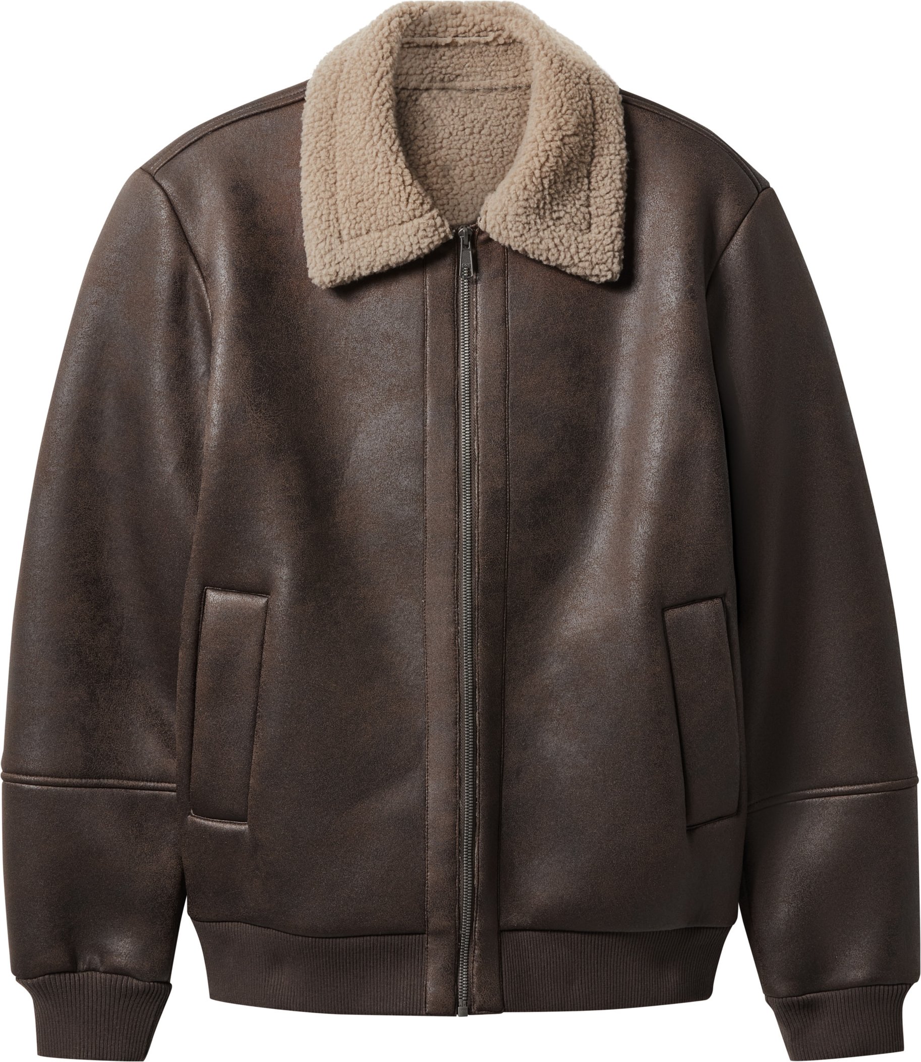 Thumbnail - esmara Men Herren Bikerjacke (Braun, L (52/54))