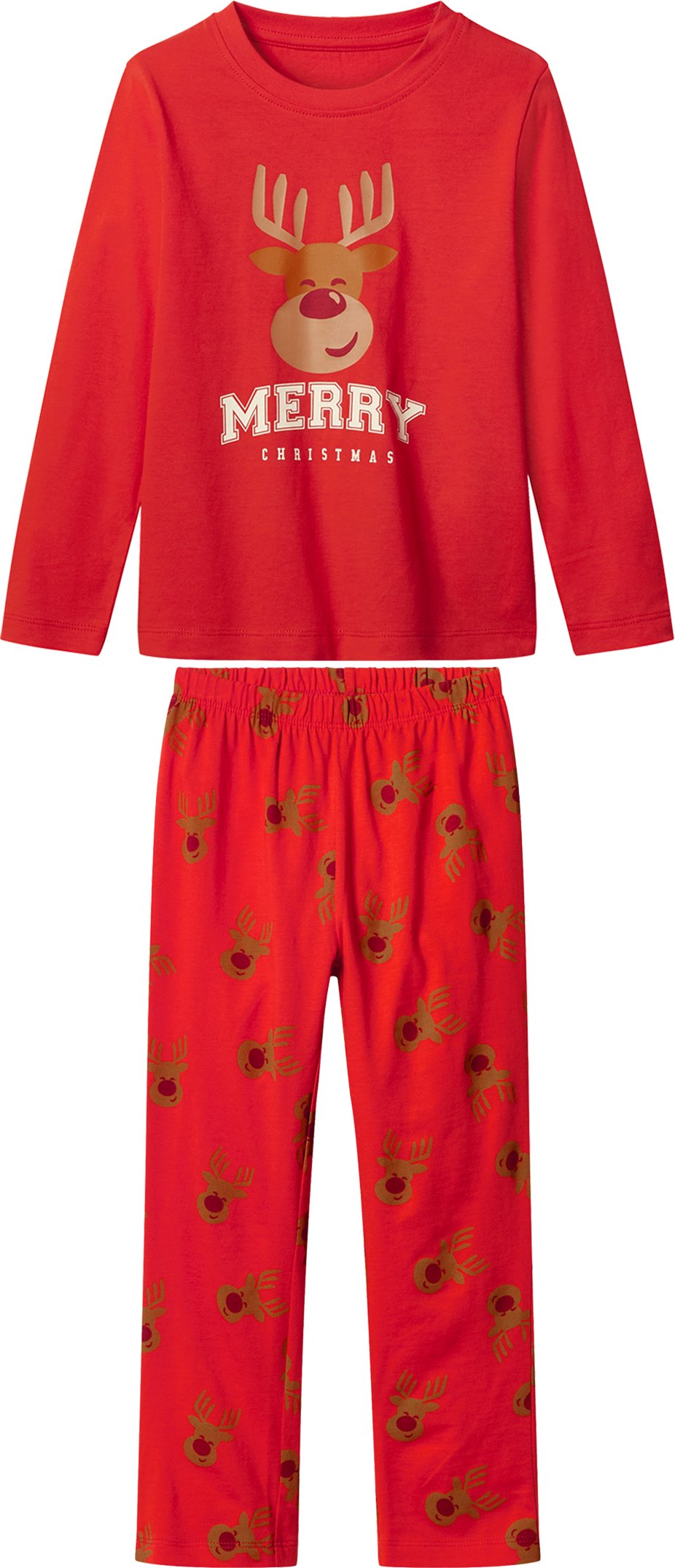 lupilu® Kinder-Pyjama (Rot, 98/104)