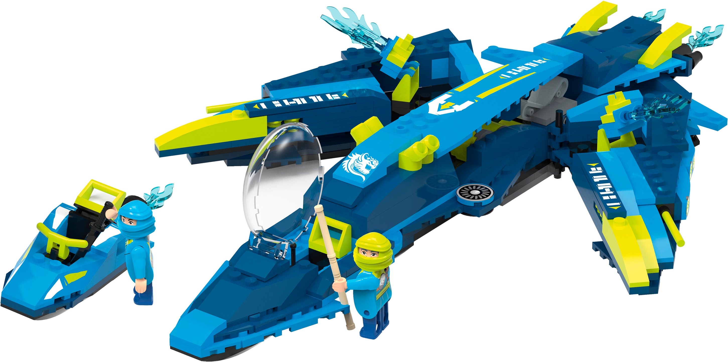 Thumbnail - Playtive Clippys Set M (Abenteuer Jet)
