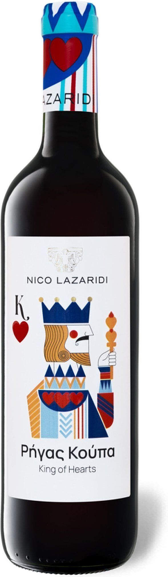 Nico Lazaridi King of Hearts Macedonia PGI trocken, Rotwein 2023