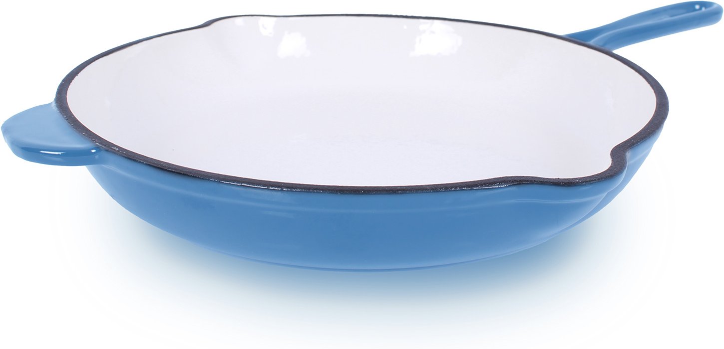 ECHTWERK Gusseisen Bratpfanne (Hellblau)