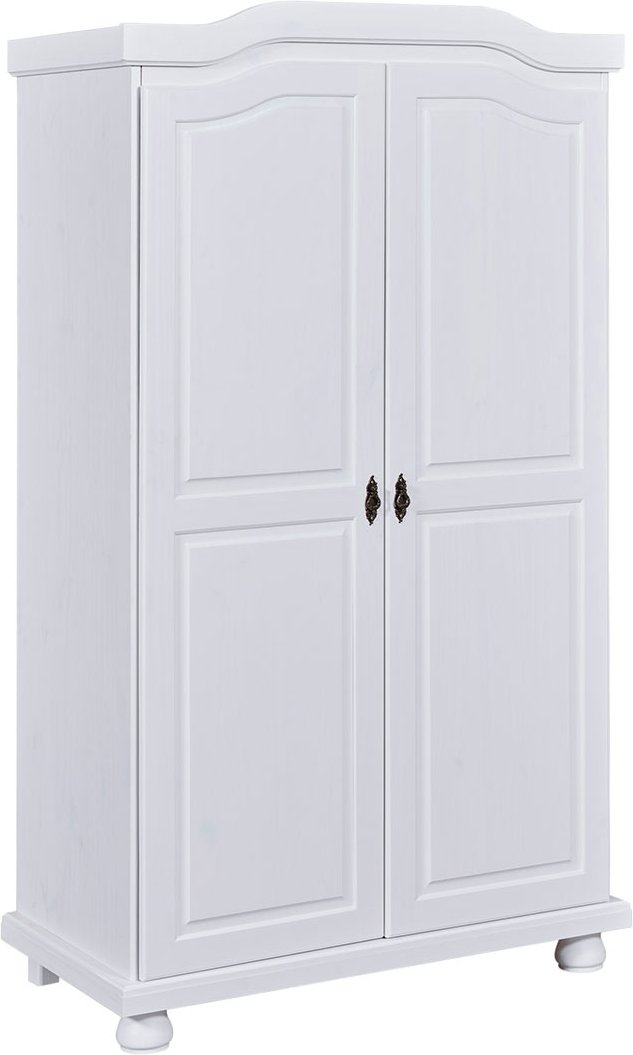 Inter Link Kleiderschrank im Landhausstil (2-türig, Weiß)