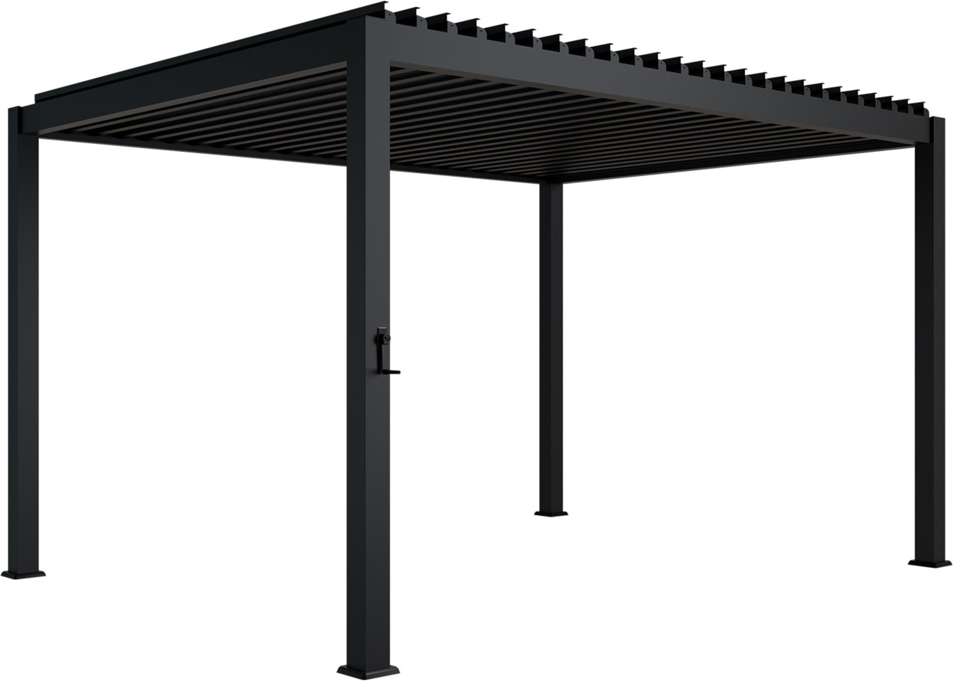 Juskys Pergola / Lamellendach Tahiti (3 x 4 m, Anthrazit)""