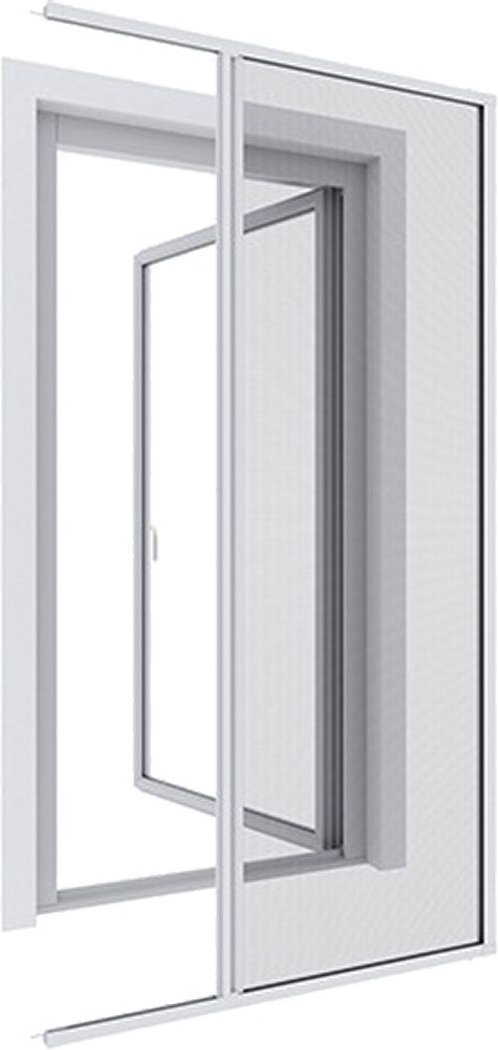 wip Insektenschutz-Türrollo (Weiß, 140 x 225 cm)