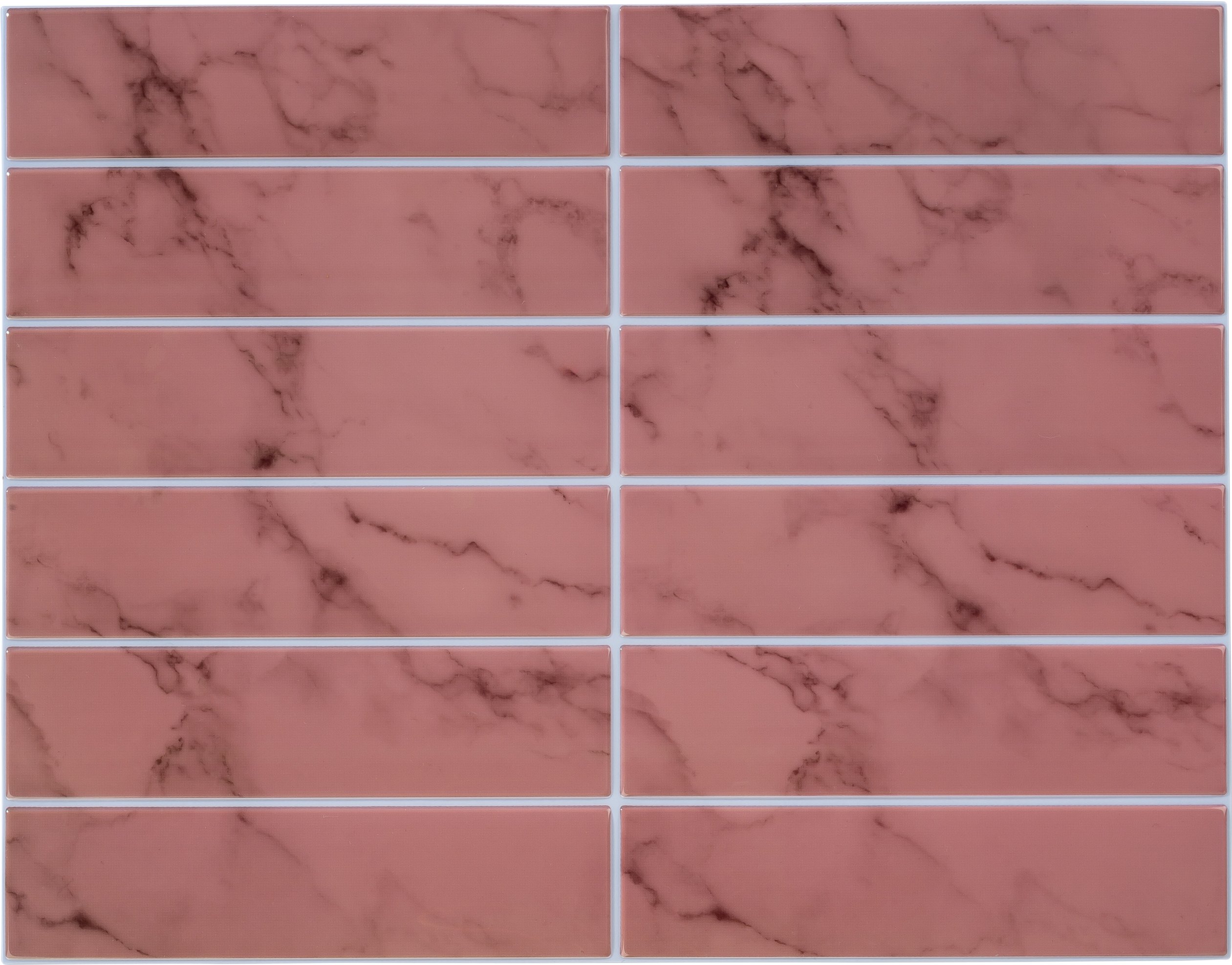 LIVARNO home Deko-Wandfliesen (Rosa)