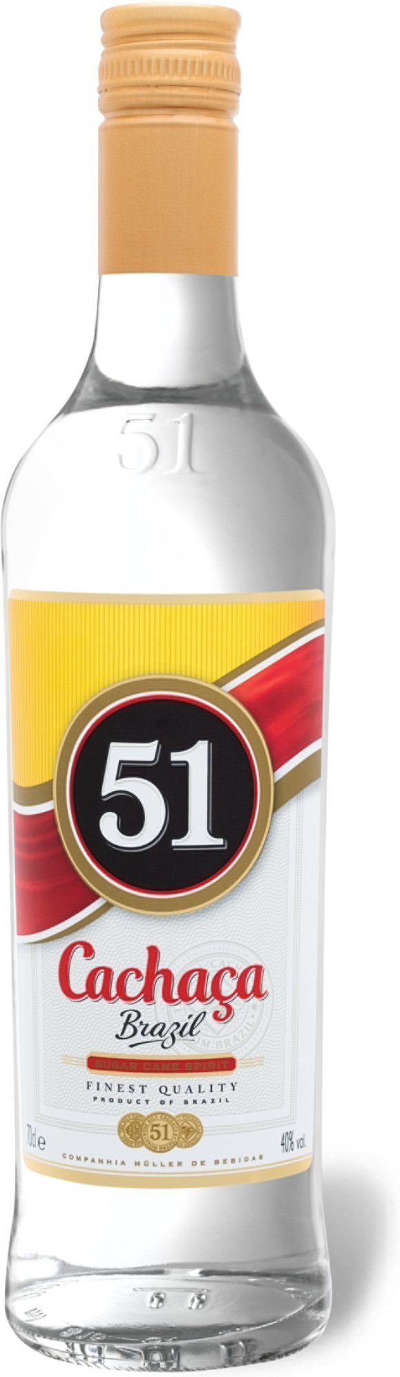 51 Pirassununga Cachaça 40% Vol