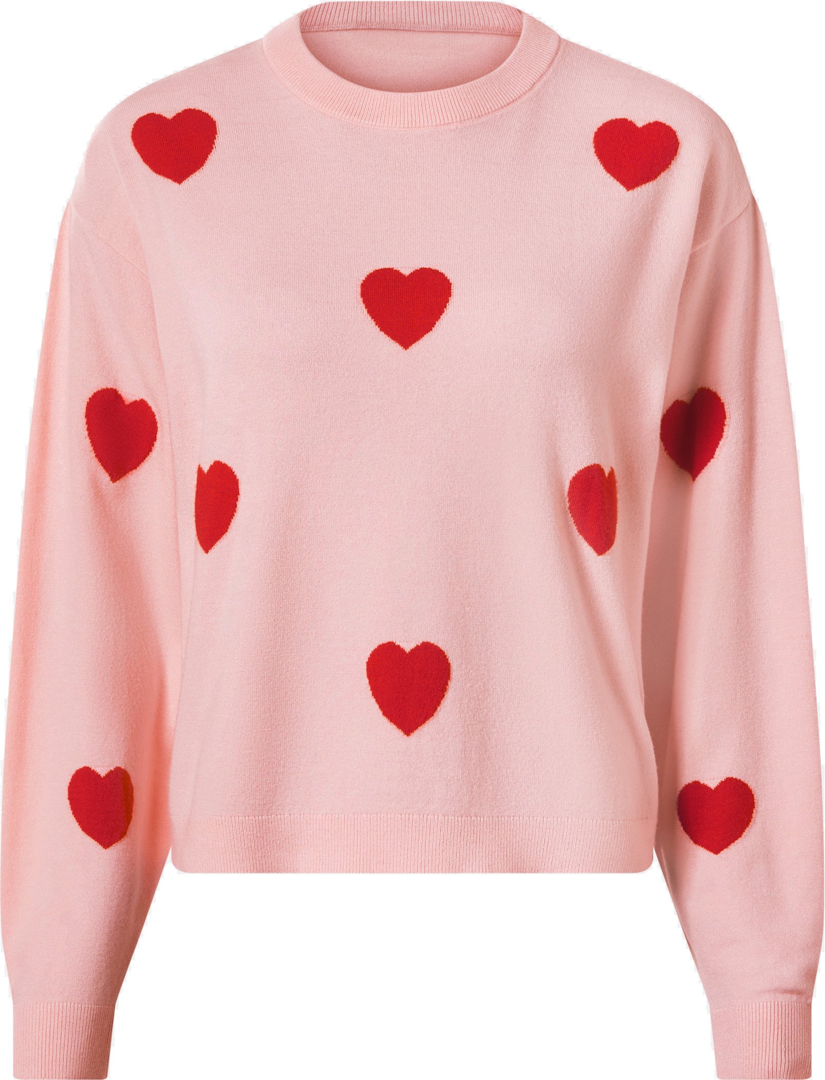 esmara® Damen Pullover Strick (Pink, S(36/38))