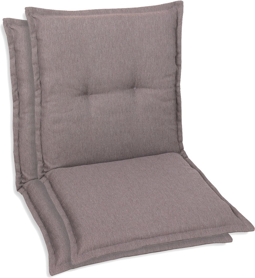 GO-DE Textil Gartenaufla, taupe, 2er Set Niederlehner (2er Set Niederlehner, Taupe)
