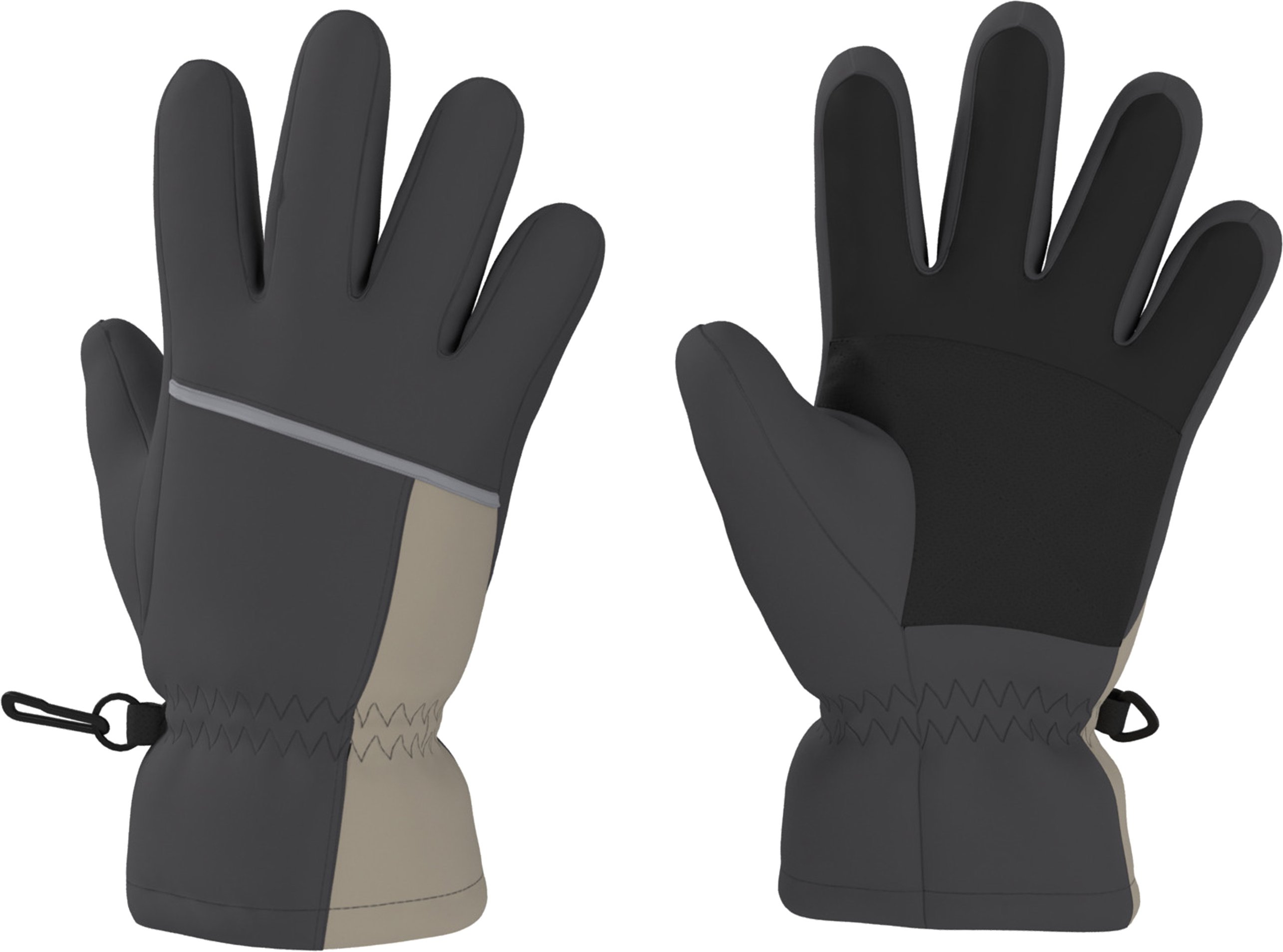 esmara® Kinder Winterhandschuhe (Grau, 7 (12-14 Jahre))