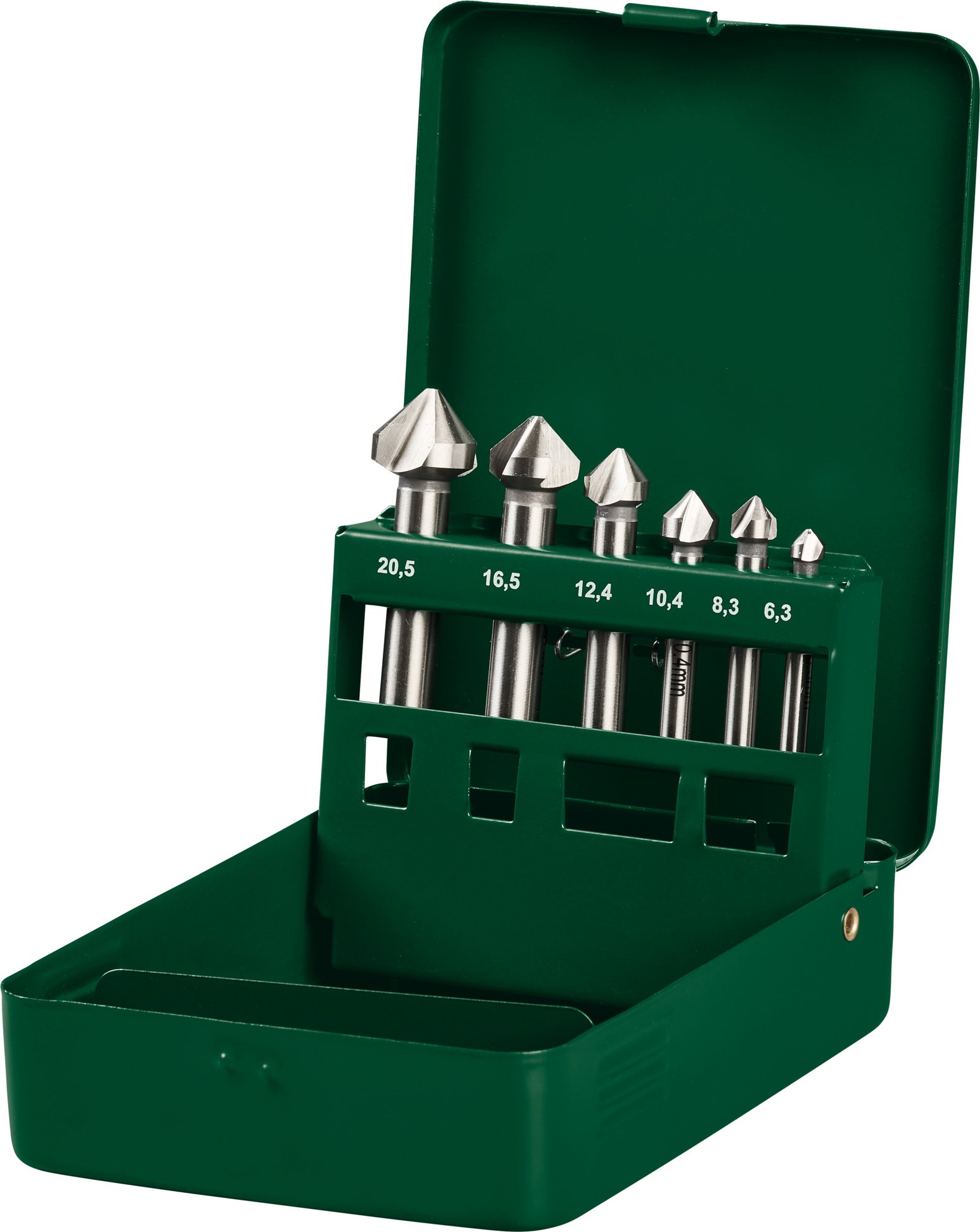 PARKSIDE® HSS Bohrer Set (Kegel-/Entgratsenker 6-tlg)