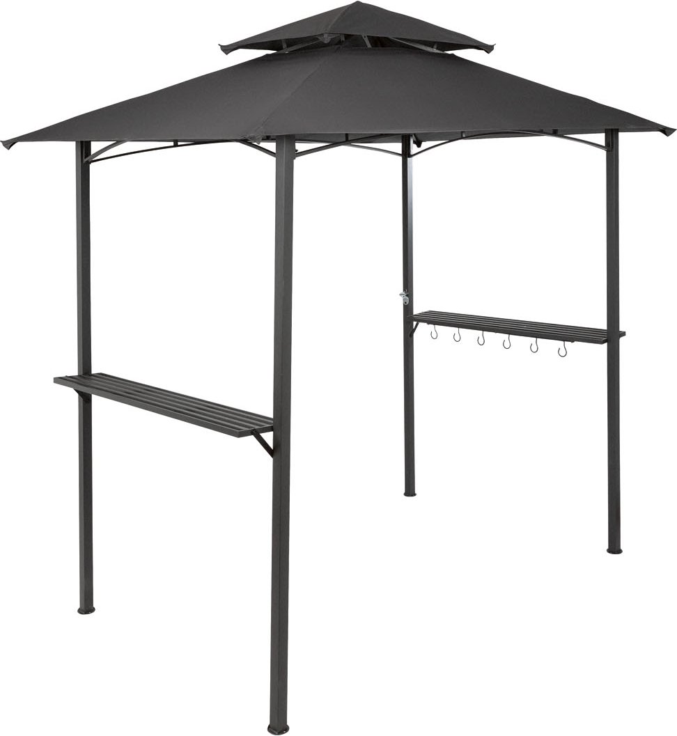 LIVARNO home Grillpavillon, witterungsbeständig, anthrazit