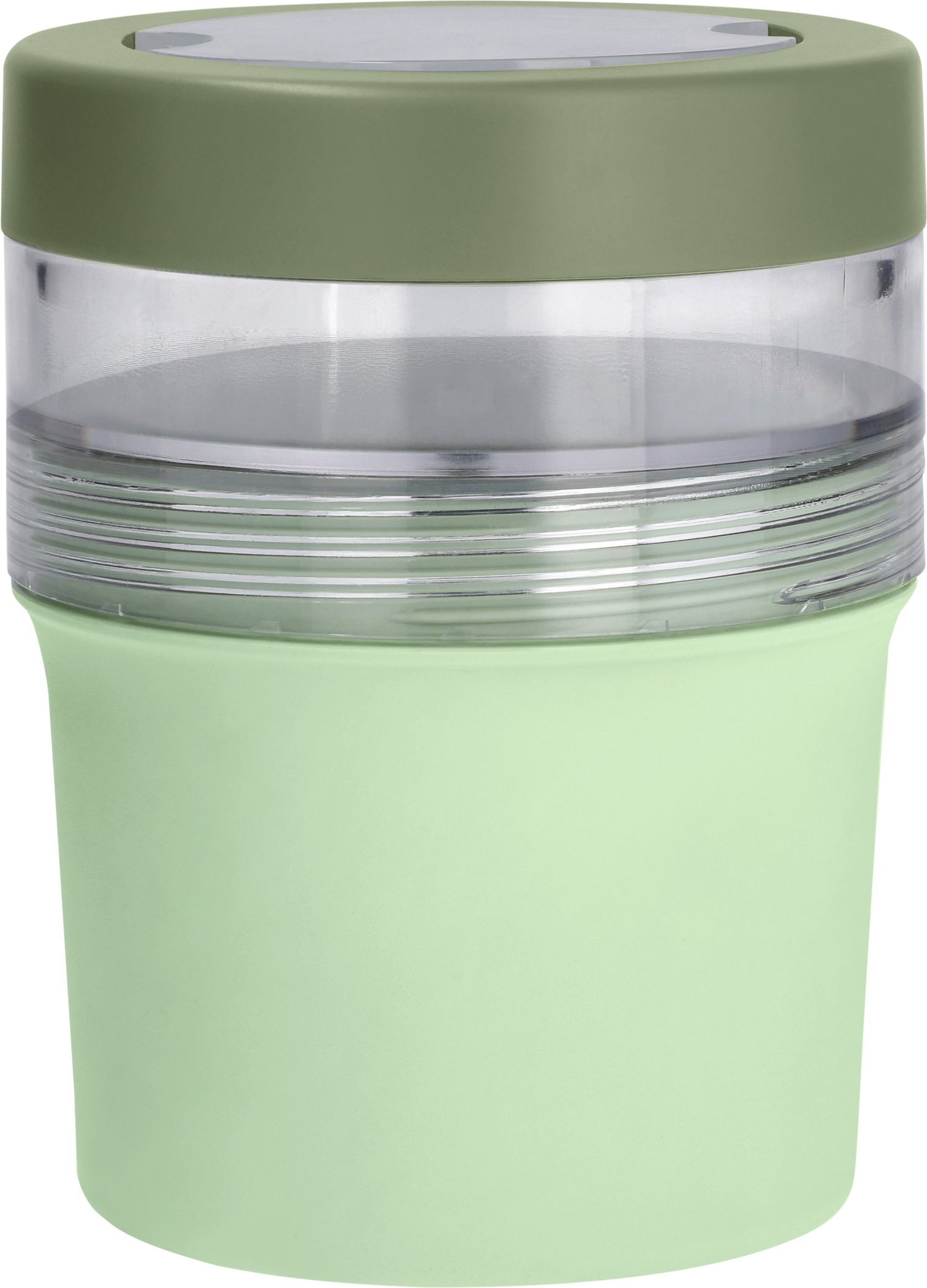 SILVERCREST® Frischhalteboxen mit Einsätzen und Besteck (Joghurtbox, Mint)