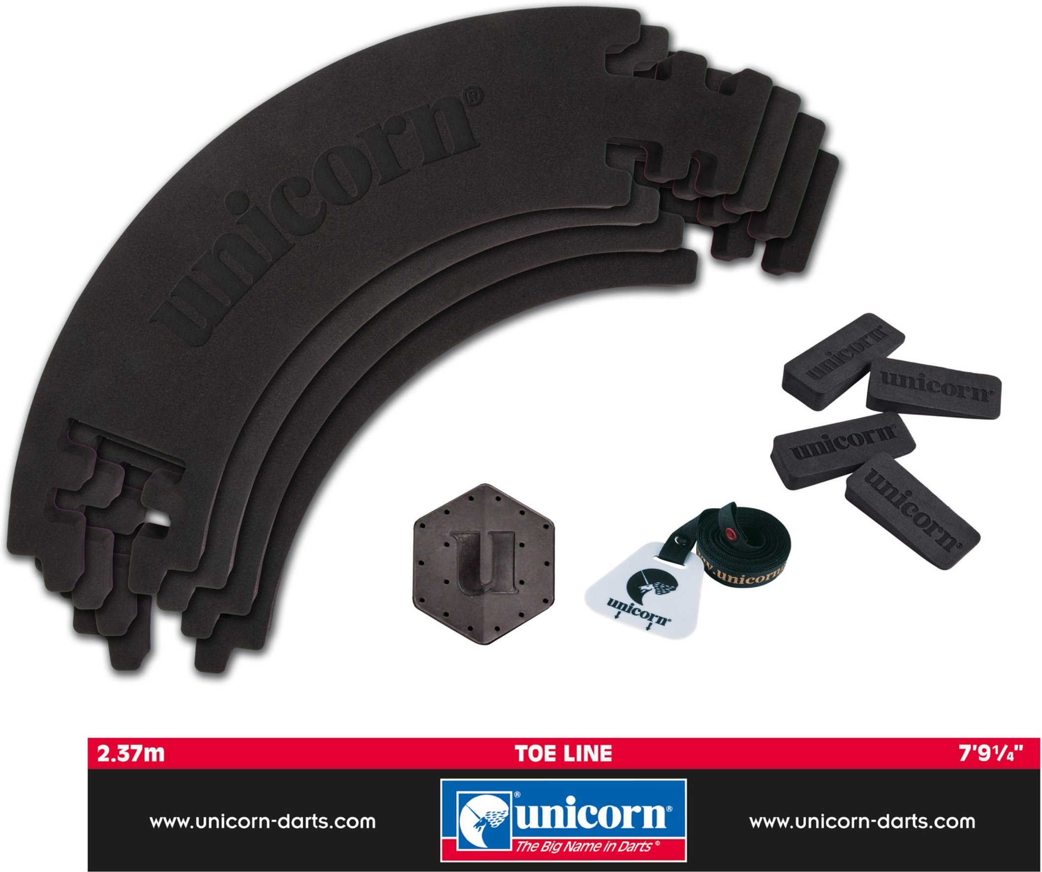 Unicorn Dartscheiben Zubehör-Set, waschbar