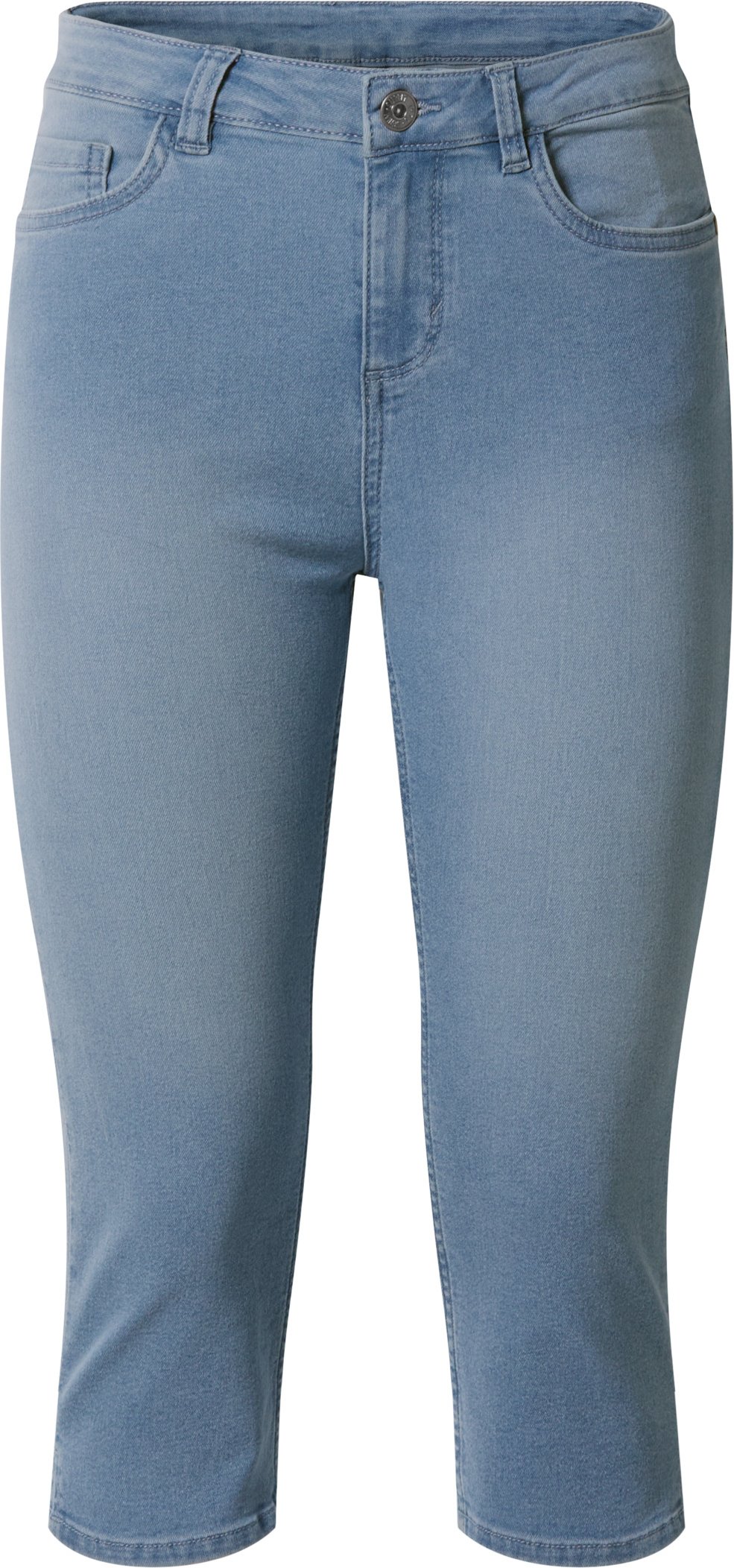 esmara® Damen Jeans Capri (Hellblau, 44)