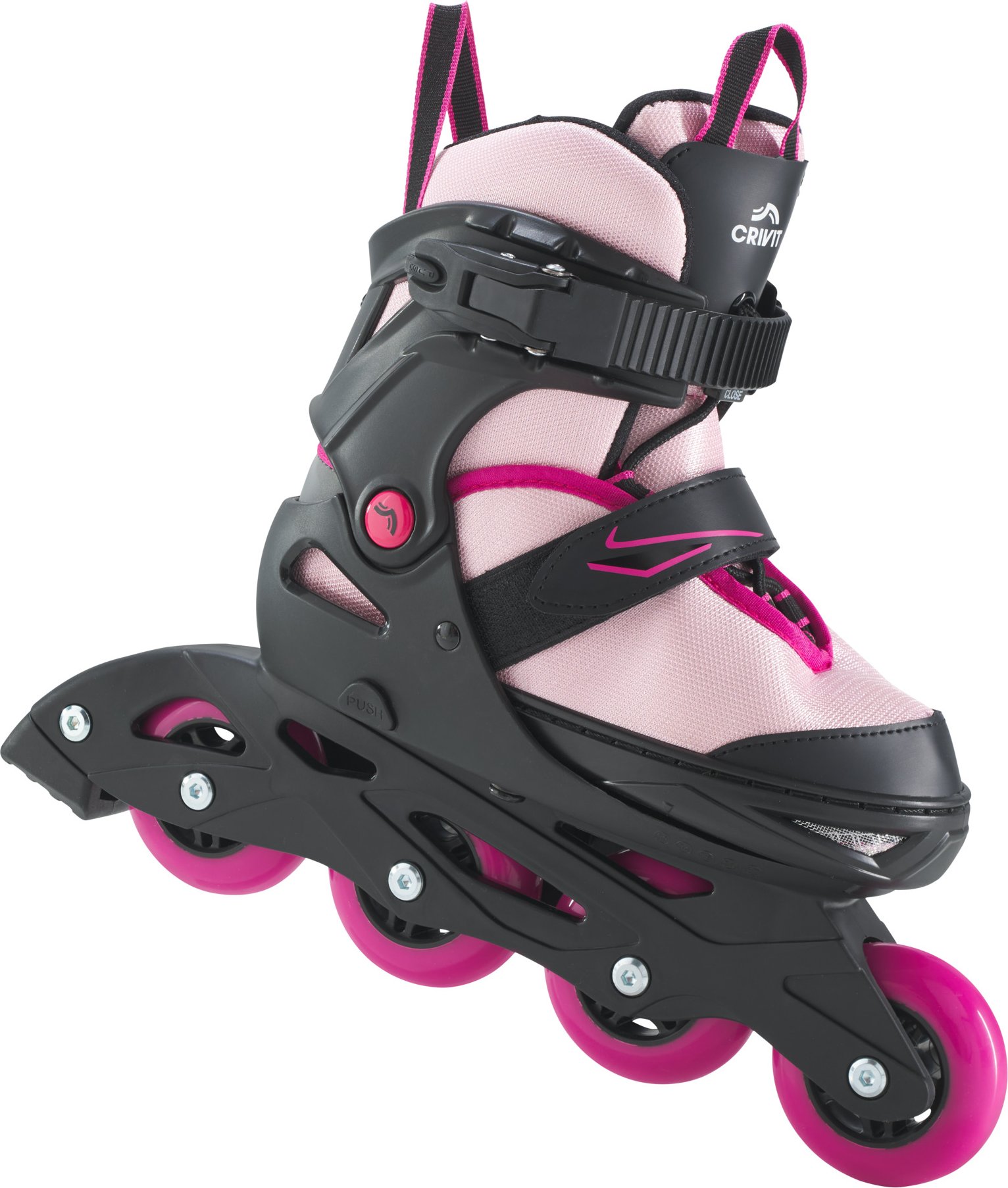 Thumbnail - CRIVIT Kinder Inlineskates, Gr. 29-33 (pink/rosa, 33-37)