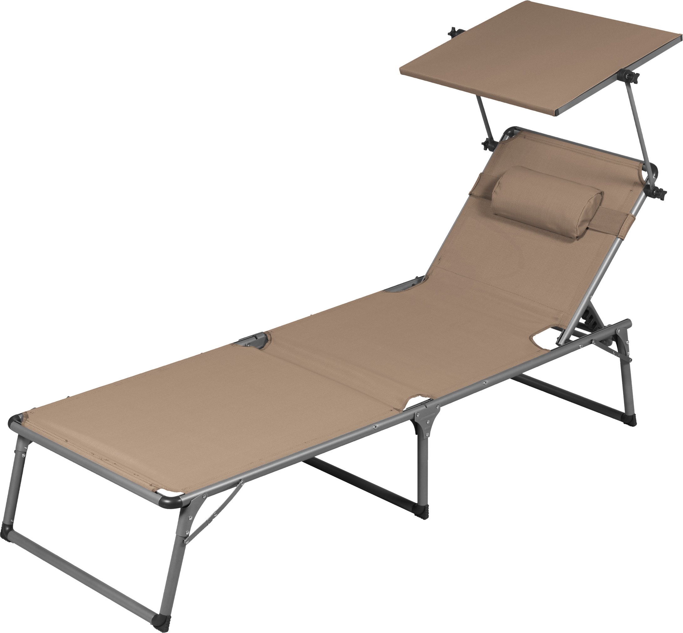 LIVARNO® Alu-Dreibeinliege »Houston«, taupe