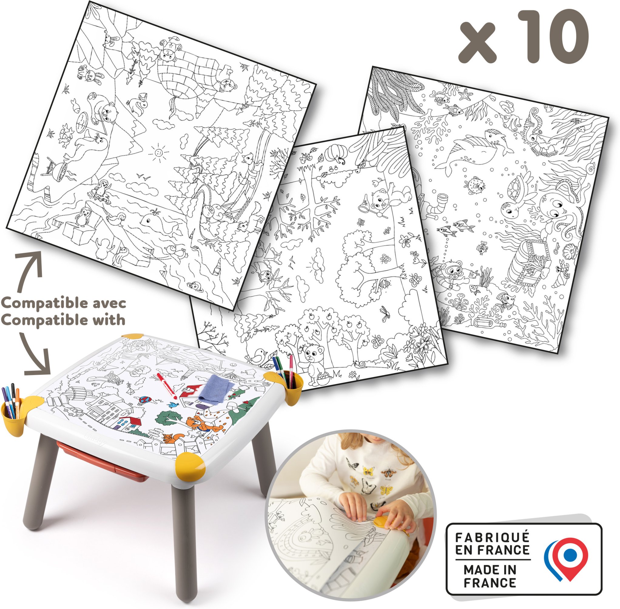 SMOBY XXL-Ausmalblätter