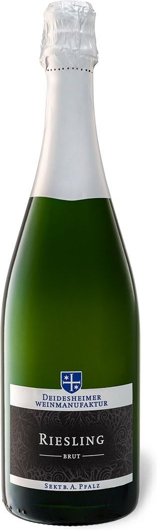 Deidesheimer Weinmanufaktur Riesling Sekt b.A. brut, Schaumwein