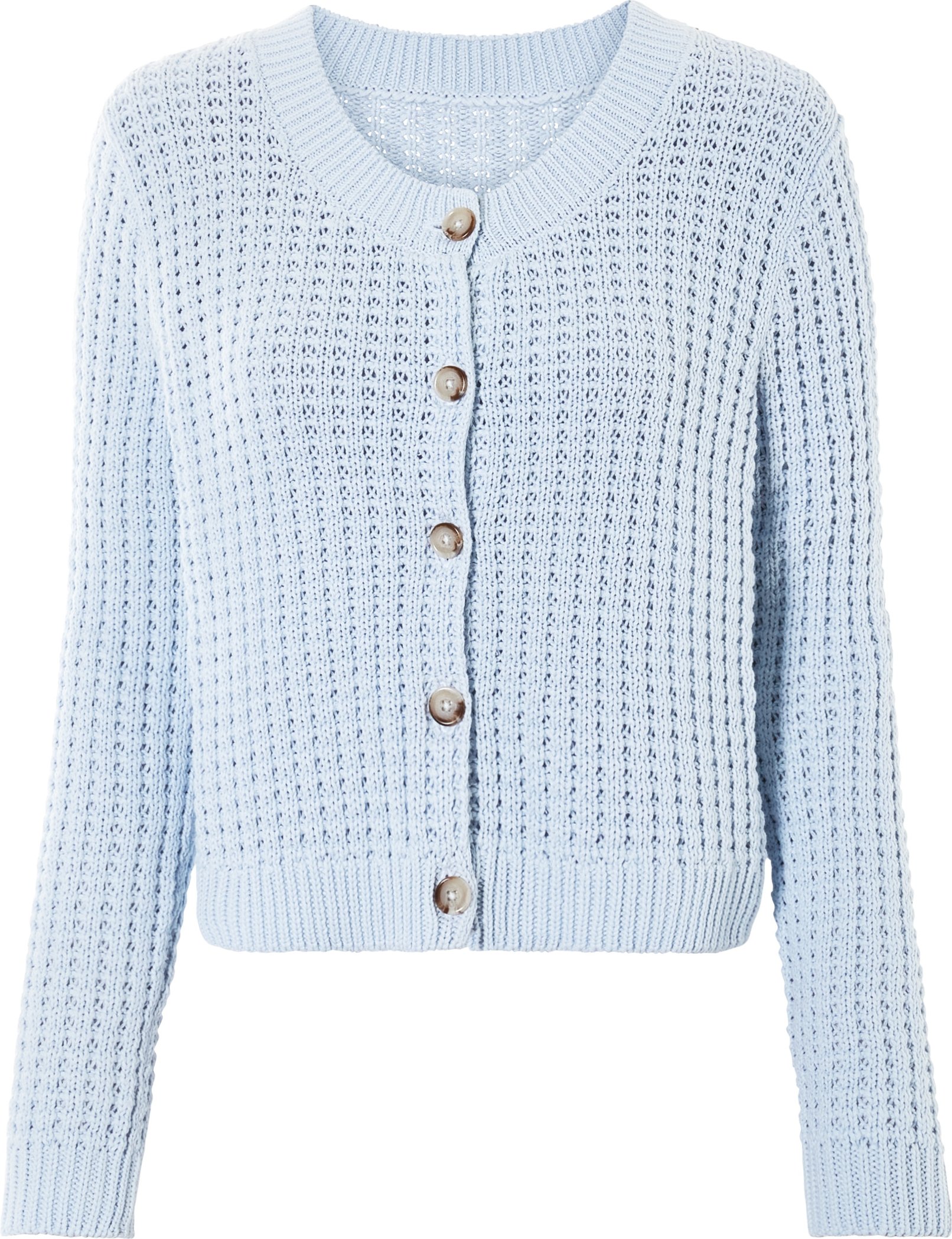 esmara® Damen Cardigan (Blau, L(44/46))