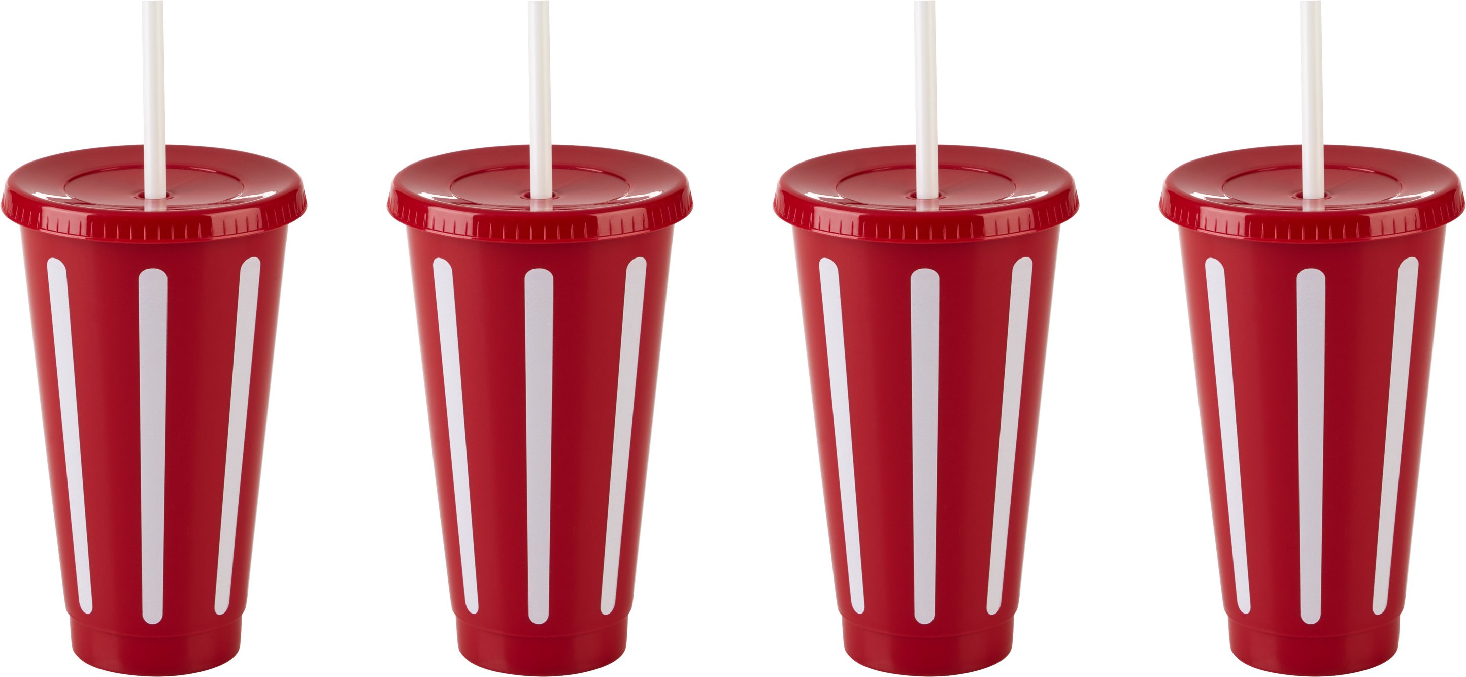 LIVARNO home Popcorn-/Trinkbehälter (Trinkbecher 4er Set)