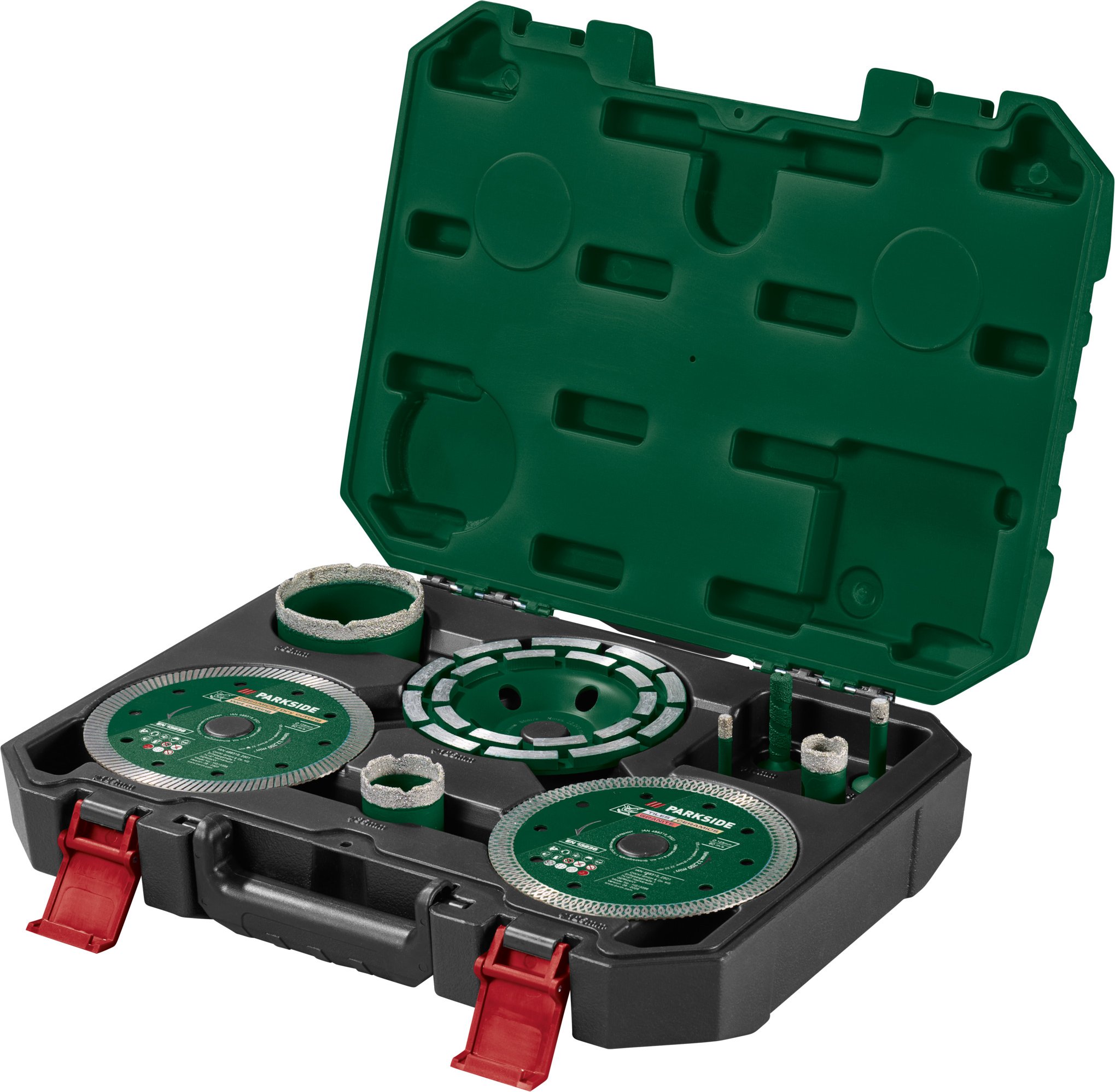 PARKSIDE® Fliesen-Werkzeugkoffer, 9-teilig