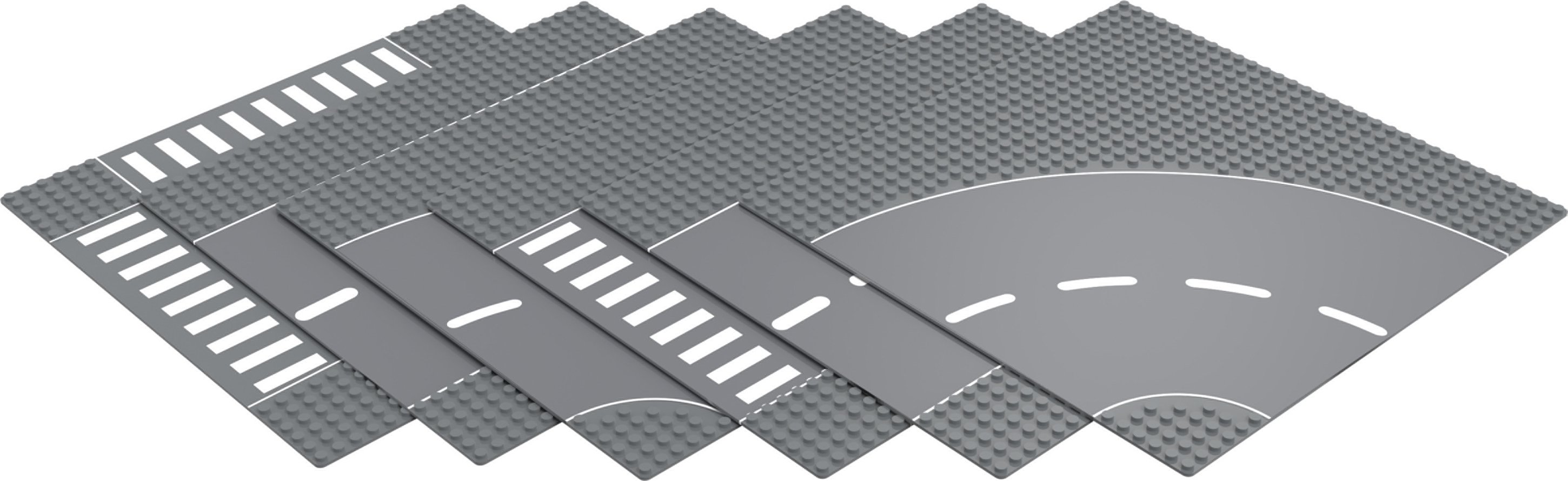 lupilu® Clippys Bauplatten 6er Set (Straße)