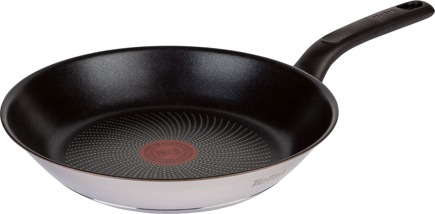 Tefal DUETTO Pfanne, Ø 24 cm, Edelstahl, Induktion