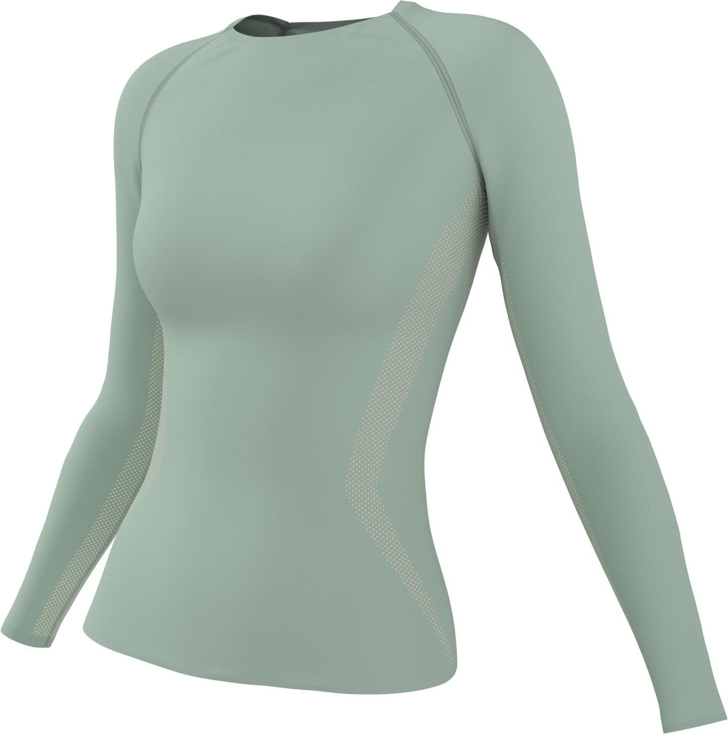 CRIVIT Damen Funktionsunterhemd langarm seamless (Mint, L(44/46))