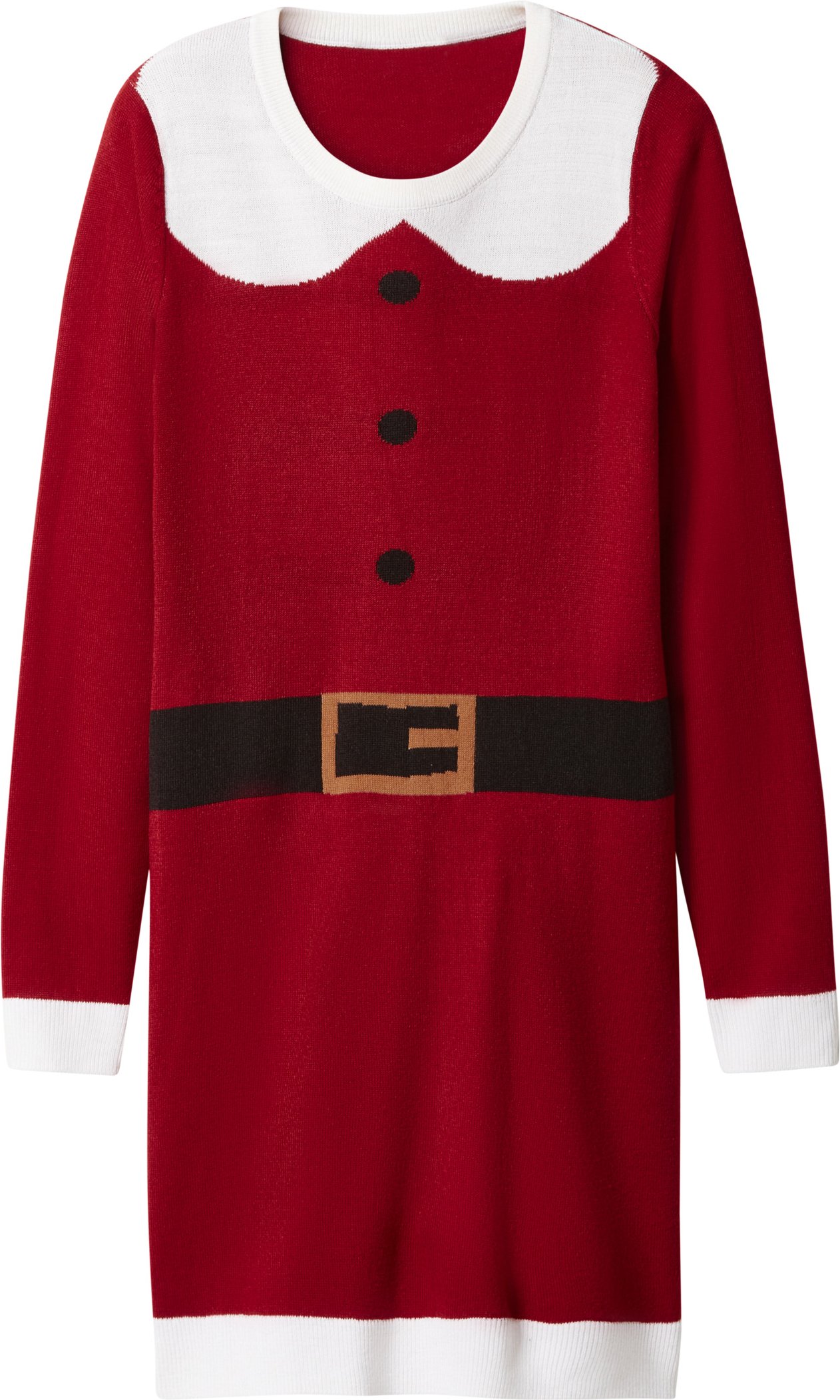 esmara® Damen Feinstrickkleid (Rot, XS(32/34))