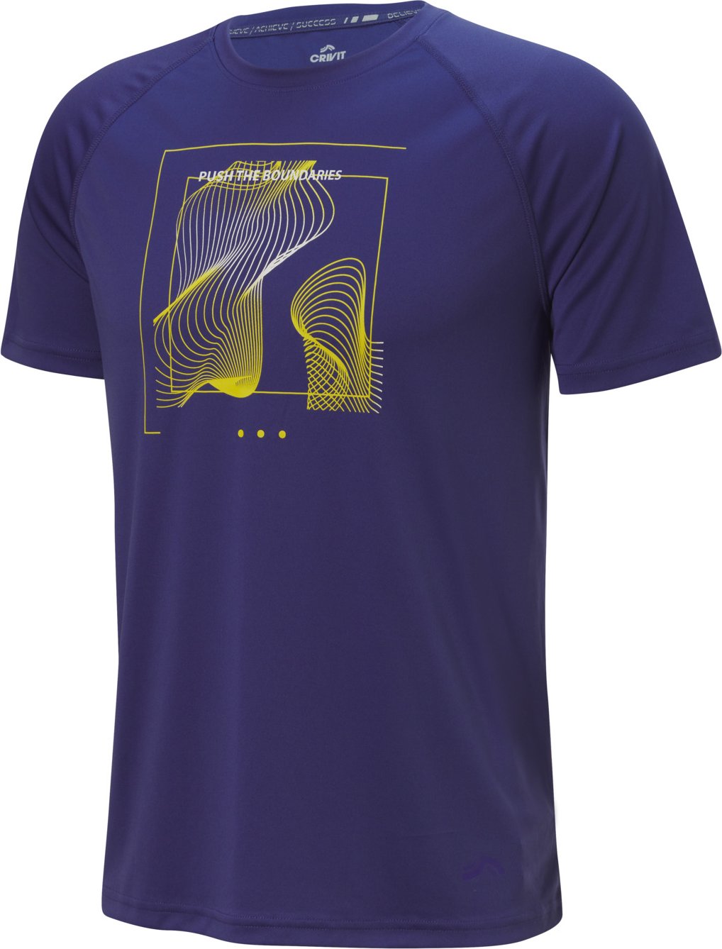 Thumbnail - CRIVIT Herren Funktionsshirt kurzarm (Blau, L(52/54))