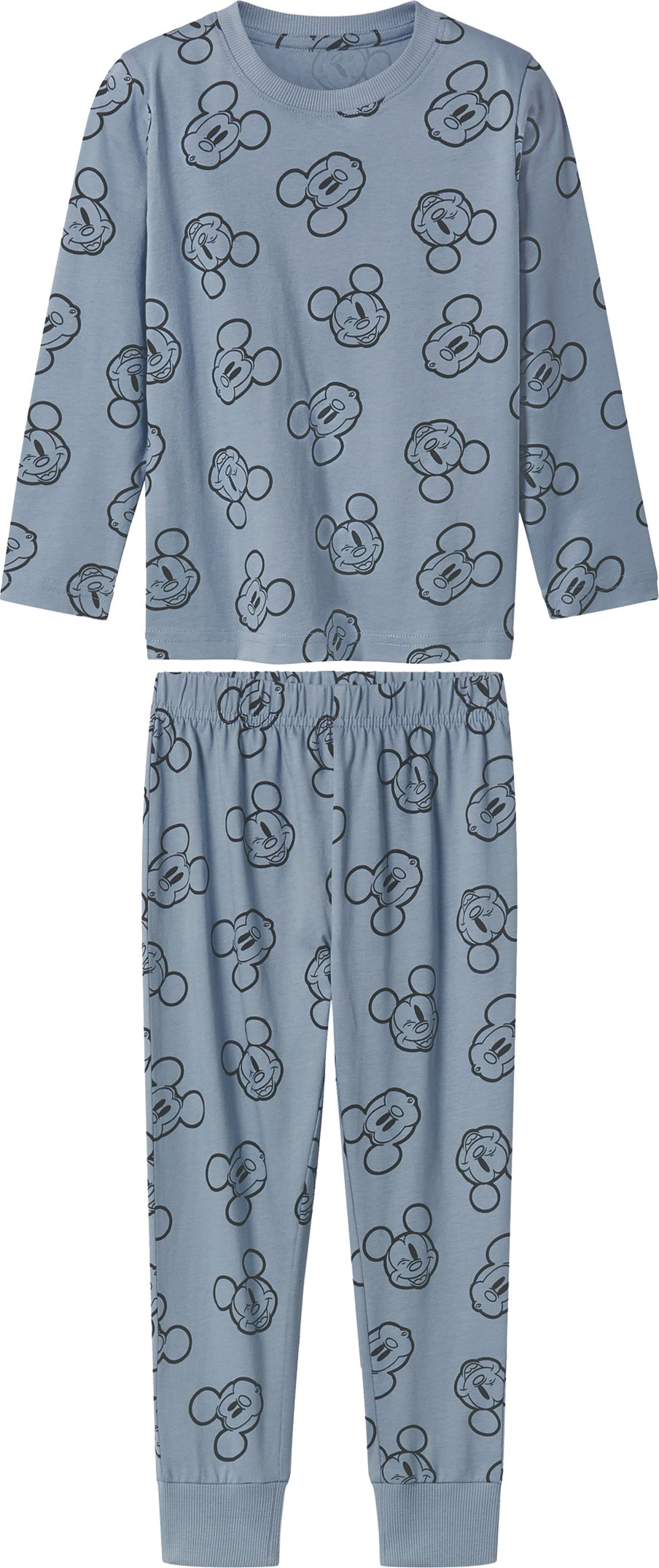 Thumbnail - Kleinkinder Pyjama (Hellblau, 110/116)