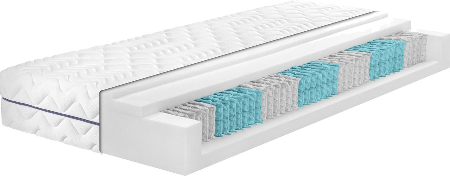 Thumbnail - BADENIA TRENDLINE 7-Zonen Taschenfederkernmatratze BT 1000 Classic (H3, 100 X 200 CM)