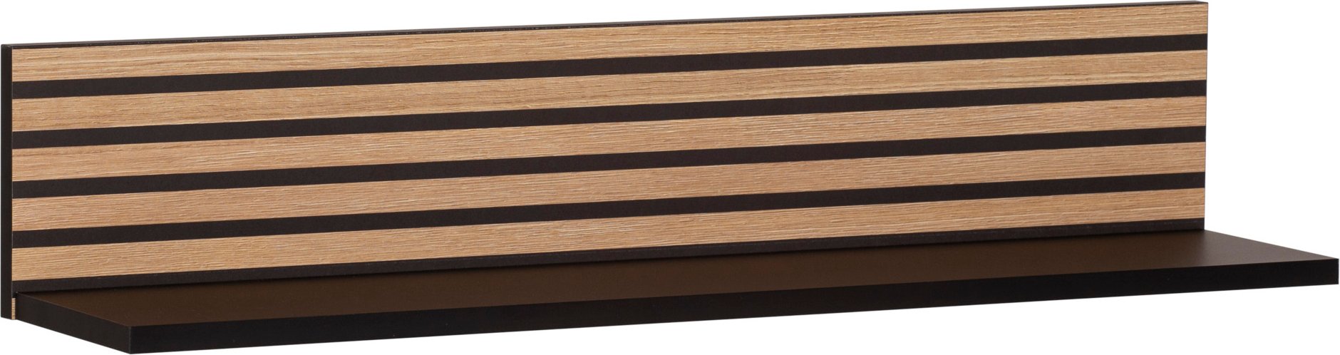 Schildmeyer Wandregal Ekko (schwarznatt)""