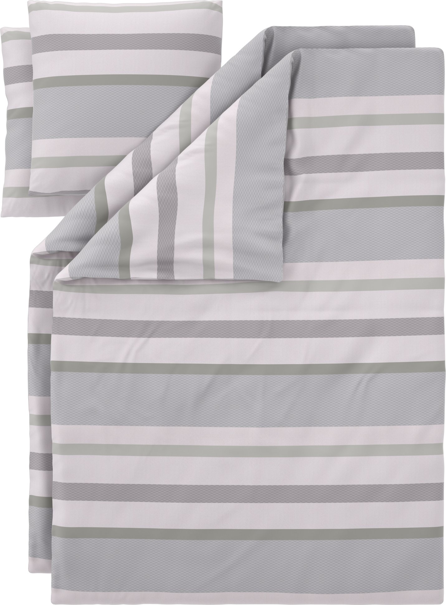 LIVARNO® Bettwäsche CVC Renforcé 135 x 200 cm (Streifen)