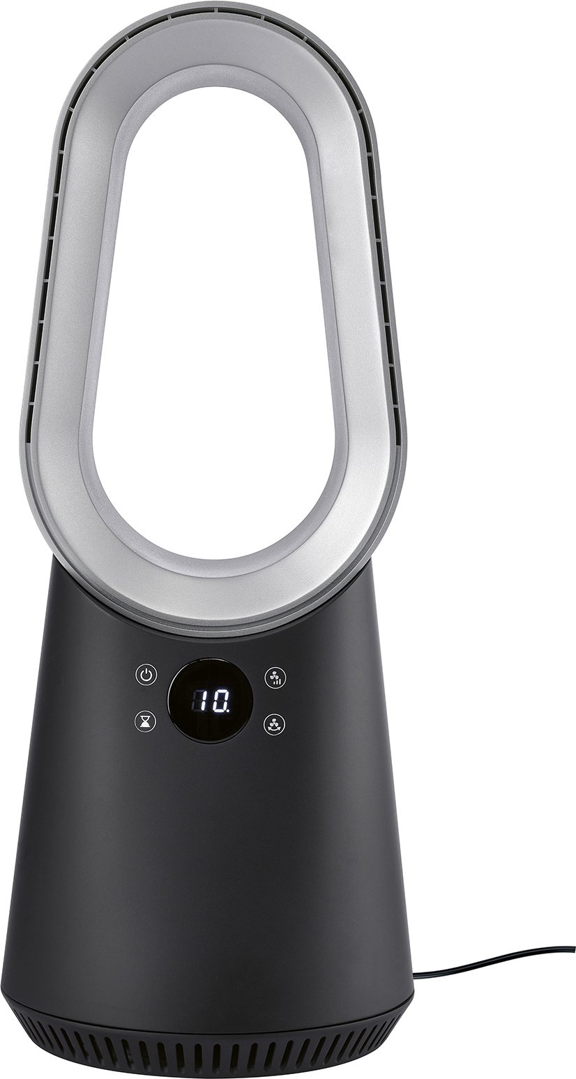 SILVERCREST® Rotorloser Mini Ventilator (Schwarz)