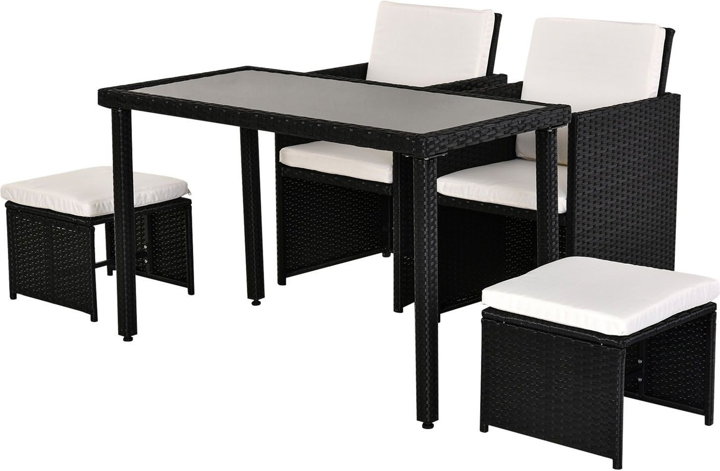 Outsunny Gartenlounge Set (11-teilig)