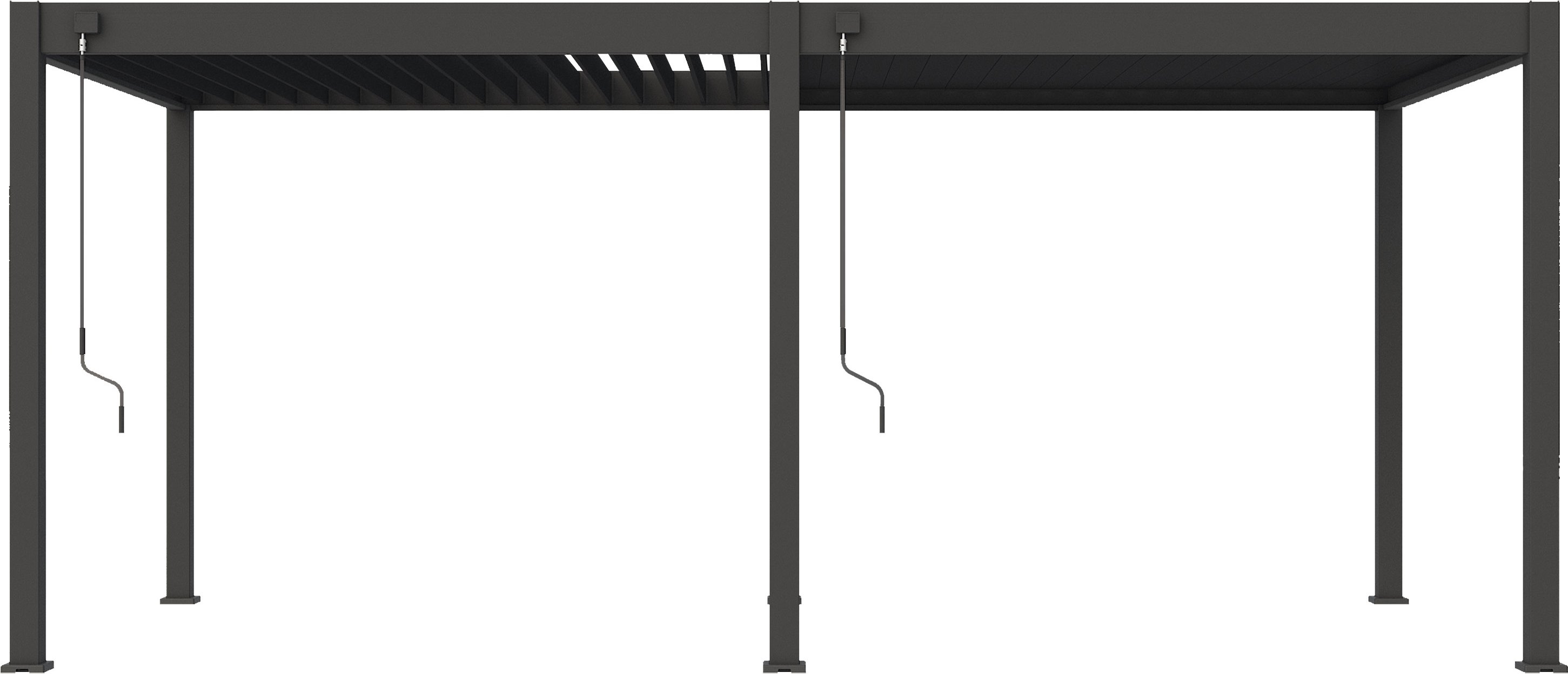 Pergoline Pavillon Superior (Anthrazit, 3,6x5,3 m)