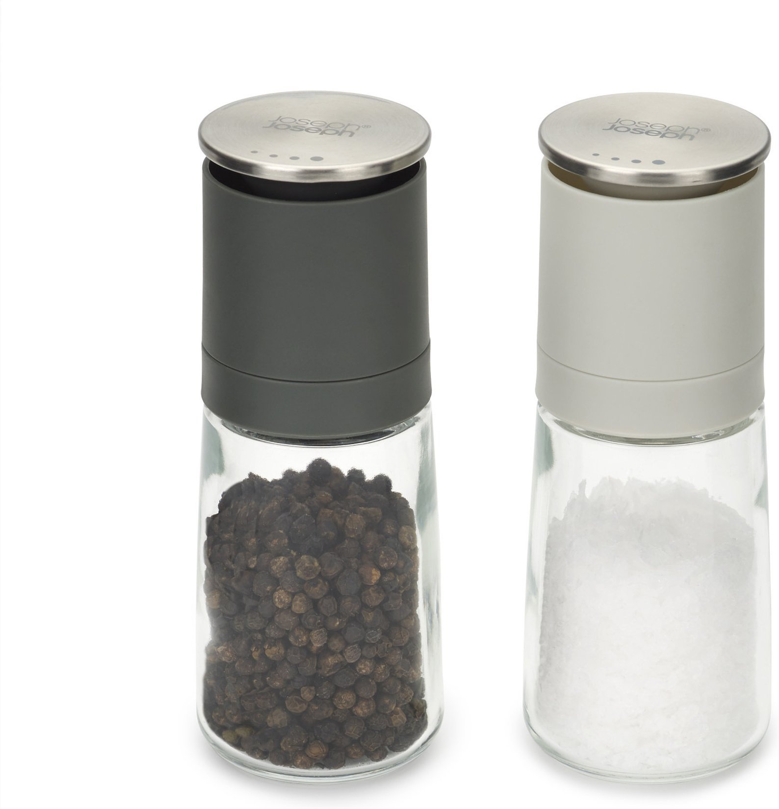 Joseph Joseph Duo Krümelfreies Salz- und Pfeffermühlen-Set